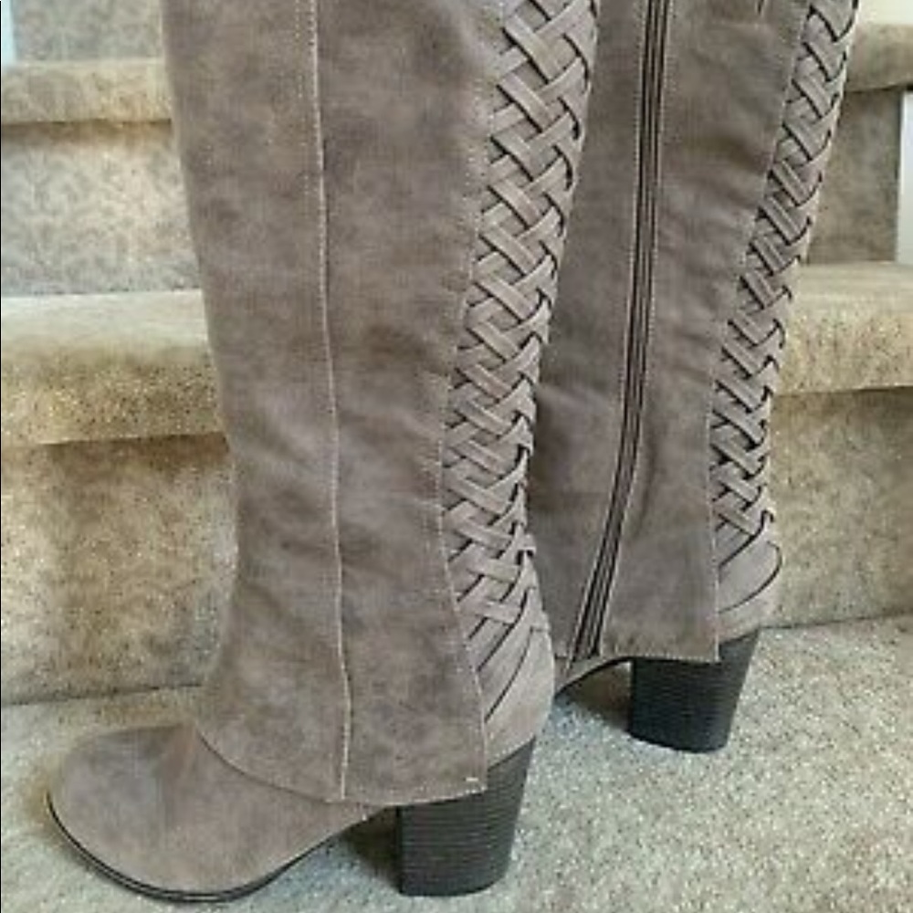 Fergaliscious Wide Calf Tootsie Boots